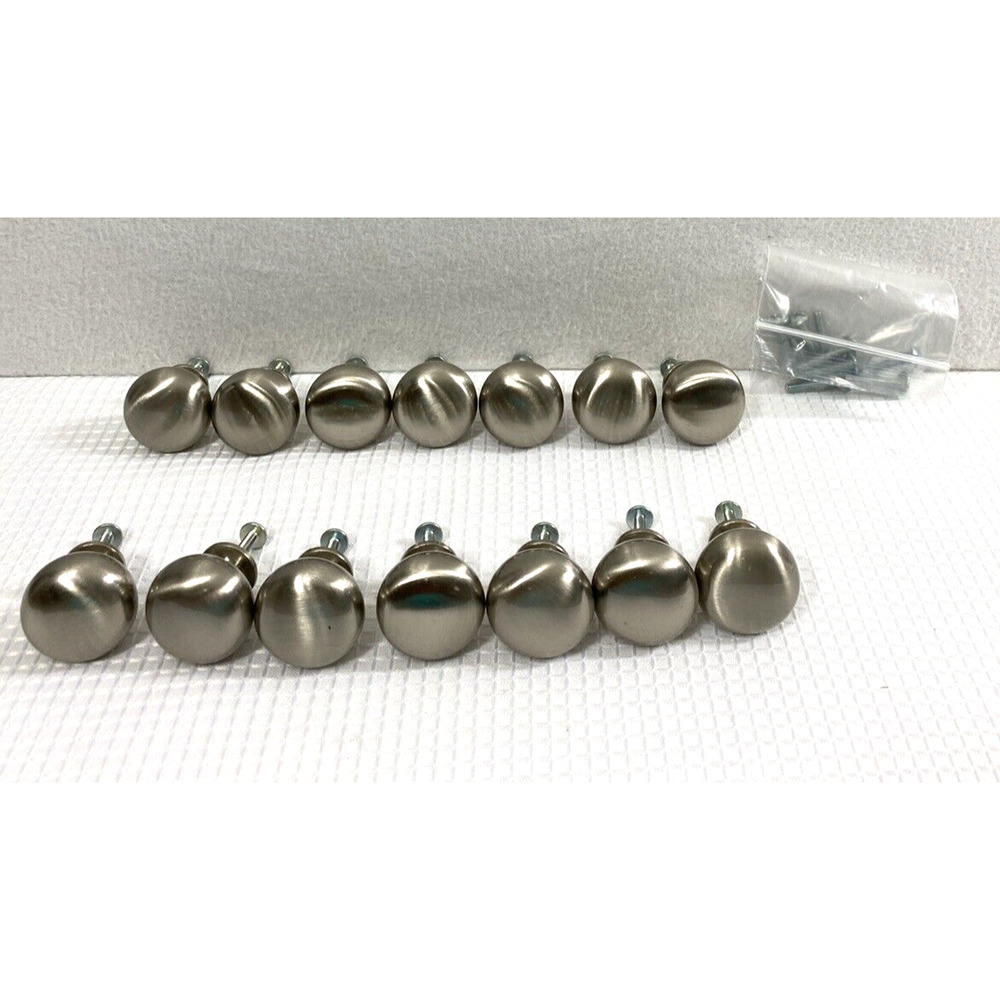 14 Silver Metal Cabinet Knobs Dresser Drawer Door Pull Handles Home Decor‎
